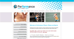 Desktop Screenshot of performancepfs.com